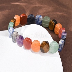 Chakra-Armbänder aus natürlichen&nbsp;BJEW-K251-07K