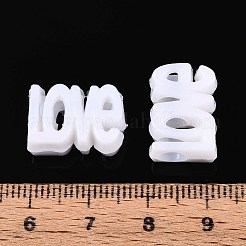 Opake Acrylperlen europäischen&nbsp;SACR-Q190-22K