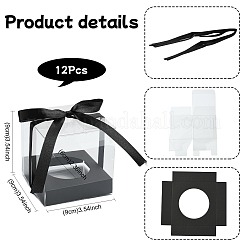 Scatola quadrata per prodotti da forno in carta e cartone&nbsp;CON-FZC0002-004A