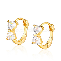 Boucles d'oreilles manchette papillon en argent incrusté de zircon&nbsp;ZZ2919