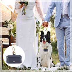 1 x Aufbewahrungsbeutel aus Kunstleder für Hundehalsbänder&nbsp;ABAG-CL0001-36C