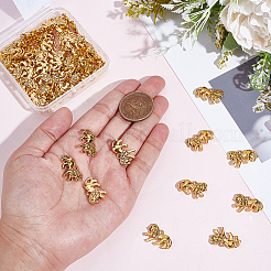 60 pièces pendentifs en alliage de style tibétain&nbsp;TIBEP-GA0001-09AG