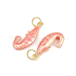 Colgantes de esmalte de latón&nbsp;LS-KK-I376-02G-02