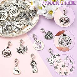 80 pz 8 stile lega europeo pendenti charms&nbsp;PALLOY-CJ00192