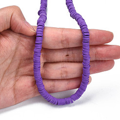 Granos de arcilla polimérica hechos a mano hebras&nbsp;CLAY-R089-6mm-013