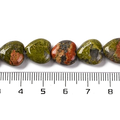 Natur Unakit Perlen Stränge&nbsp;G-I372-A05-01