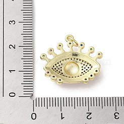 Ottone micro spianare pendenti zirconi&nbsp;KK-E092-09G-04
