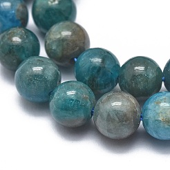 Chapelets de perles en apatite naturelle&nbsp;LS-G-I254-08B