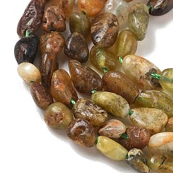 Naturali verdi perle granato fili&nbsp;GG-CBAAEDE-B04