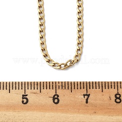 Collares de cadena de eslabones de acero inoxidable 304 con revestimiento iónico (IP)&nbsp;NJEW-K099-04G
