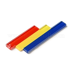 Regenbogenfarben bedruckte Acrylanhänger&nbsp;LS-OACR-B006-01G