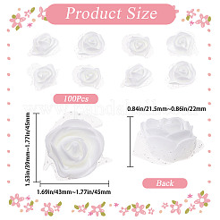 3D-Rosenornamentzubehör aus Schaumstoff&nbsp;DIY-WH0304-623I