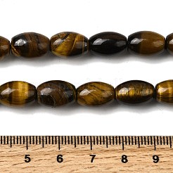 Natürlichen Tigerauge Perlen Stränge&nbsp;G-A275-A01-8x12mm