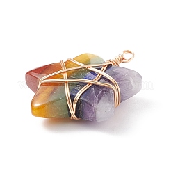 Chakra Naturstein-Anhänger&nbsp;PALLOY-JF01878-02