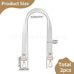 Taschenriemen aus PU-Leder&nbsp;DIY-WH0699-69A-G02