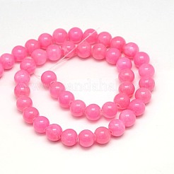 Chapelets de perles en jade jaune naturel&nbsp;G-G598-10mm-YXS-21