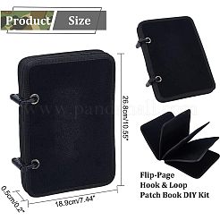 Kit fai da te per libro patch con gancio e anello flip-page&nbsp;FIND-WH0108-48A