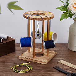 Ständer für Häkelkörbe aus Kiefernholz&nbsp;DIY-WH0656-88C