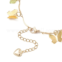 Bracciali con catene a maglie curve in acciaio inossidabile 304&nbsp;BJEW-JB12458-01