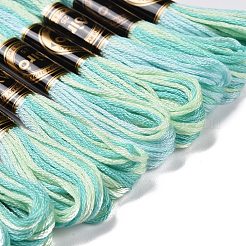 10 Strang 6-lagiges Polyester-Stickgarn&nbsp;OCOR-K006-A26