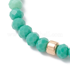Stretch-Armbänder aus Glasimitat-Jadeperlen für Frauen&nbsp;BJEW-JB12609