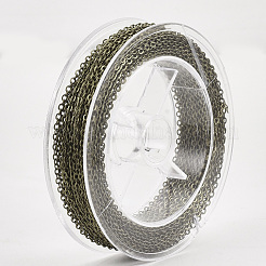 Chaînes de câbles en fer recouvert de laiton&nbsp;CH-T002-05AB