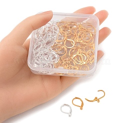 Risultati dell'orecchino a leva in ottone 100 pz 2 colori&nbsp;KK-YW0001-67