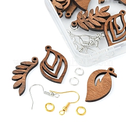 DIY-Set zur Herstellung von Blattohrringen&nbsp;DIY-FS0004-25