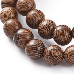 Ensembles de bracelet extensible en perles de bois unisexe&nbsp;BJEW-JB04966