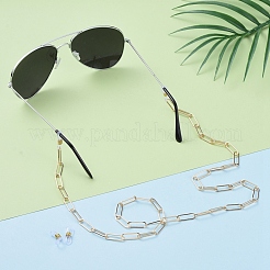 Chaînes de câble de fer / chaînes de trombones chaînes de lunettes&nbsp;AJEW-EH00019
