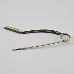 Spille di sicurezza grandi in lega di zinco&nbsp;FIND-WH0365-259H-AB