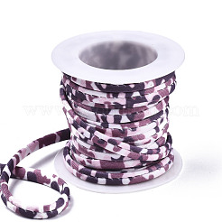 Cordon élastique plat en polyester&nbsp;EC-N003-001A-08