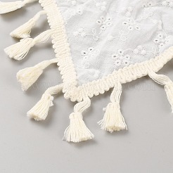 Dreieckige Häkel-Bandanas&nbsp;OHAR-WH20005-09B