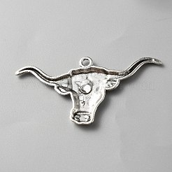 Gros pendentifs en alliage de style tibétain&nbsp;TIBEP-TAC0001-15AS