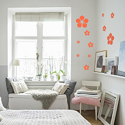 Pegatinas de pared espejo&nbsp;DIY-CN0001-89D