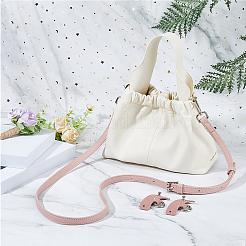 Lange Umhängetaschenriemen aus Leder&nbsp;FIND-WH0126-329C