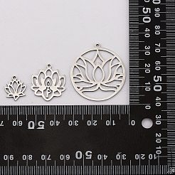 12 pendentif en acier inoxydable de style 201&nbsp;STAS-SZ0002-48P