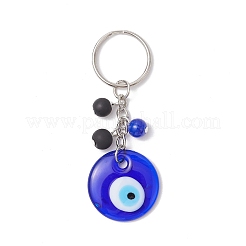 3 llavero de ojo malvado hecho a mano con lámpara&nbsp;KEYC-JKC01252-03