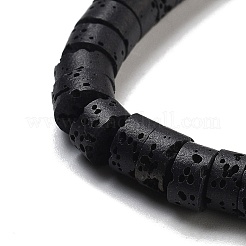 Natürliche Lavagestein gefärbte Perlenstränge&nbsp;G-K375-G07-01