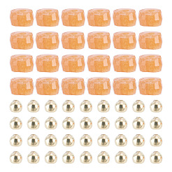 50 perlina di avventurina rossa naturale&nbsp;G-TAD0001-15A