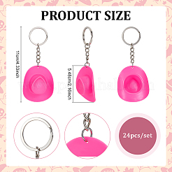 Porte-clés en plastique&nbsp;KEYC-PH01600-01