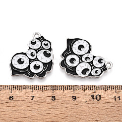 Anhänger aus Legierung und Emaille mit Halloween-Motiv&nbsp;ENAM-T021-31C-01P