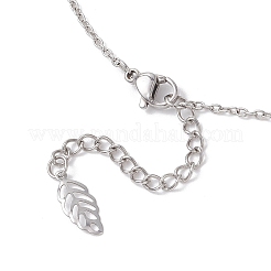 Colliers lariat en acier inoxydable 304&nbsp;NJEW-JN05512-03