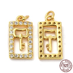 925 Sterling Silber Micro pave Zirkonia Charme&nbsp;STER-I010-05G