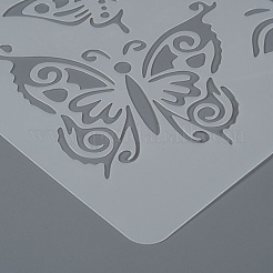 Wiederverwendbare Zeichenschablonen aus Kunststoff&nbsp;DIY-F018-B08