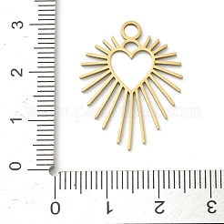 201 Edelstahlanhänger&nbsp;STAS-I332-12G