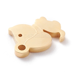 Ionenplattierung (IP) 304 Edelstahl-Anhänger&nbsp;STAS-Y002-16G