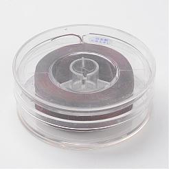 Chaîne de cristal élastique plat teint écologique japonais&nbsp;EW-F005-0.6mm-03