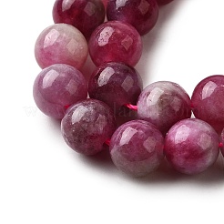 Natürliche Jade-Imitation Wassermelonen-Turmalin-Perlenstränge&nbsp;X-G-NH0006-A01-02-1