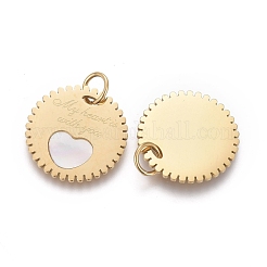 Colgantes de acero inoxidable quirúrgico 316 para el día de San Valentín&nbsp;STAS-H100-31G